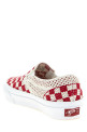 Кроссовки «Classic Slip-On Checkerboard» красного цвета VN000EG1CIS1