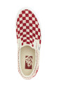 Кроссовки «Classic Slip-On Checkerboard» красного цвета VN000EG1CIS1