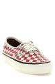 Кроссовки «Authentic Premium Checkerboard» красного цвета VN000D9NCIS1
