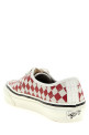 Кроссовки «Authentic Premium Checkerboard» красного цвета VN000D9NCIS1