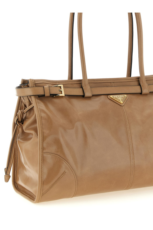 Большая сумка «Prada Bonnie» розового цвета 1BA433VMOO2CYRF0LT6