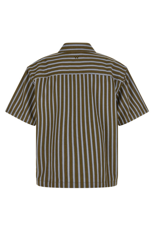 Рубашка «Cropped Zip» зелёного цвета VN000T7NGD21