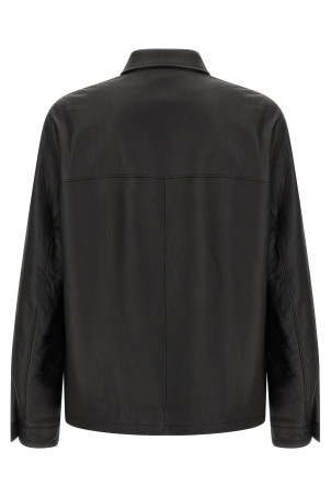 Nappa leather jacket Black