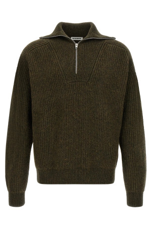 Half-zip sweater Green