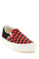 Кроссовки «Classic Slip-On Checkerboard» цвета фуксия VN000D9WFOC1