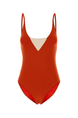 Coral stretch nylon Entrevue swimsuit ERES (012613)