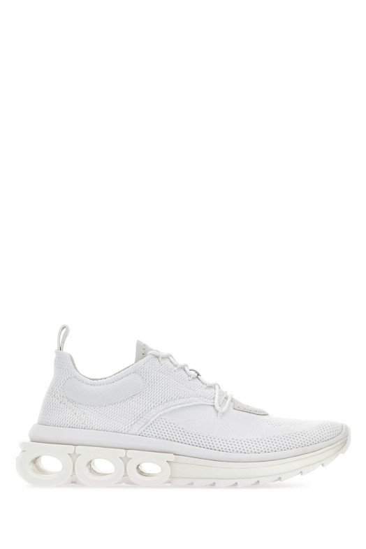 White tech knit Nima sneakers White SALVATORE FERRAGAMO (021285760648)