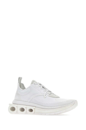 White tech knit Nima sneakers White SALVATORE FERRAGAMO (021285760648)