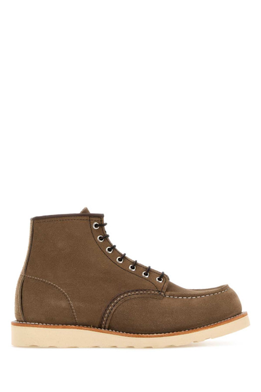 Mud suede ankle boots RED WING (08838D)