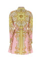 Printed twill shirt dress VERSACE (10189331A17165)