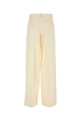 Cream wool blend wide-leg pant Beige MAGDA BUTRYM (160724)