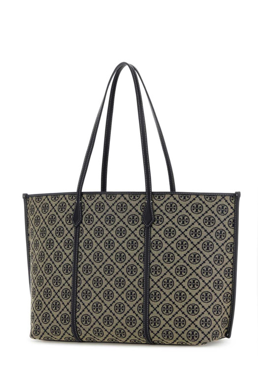 Embroidered canvas shopping bag TORY BURCH (174279)