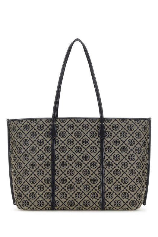 Embroidered canvas shopping bag TORY BURCH (174279)