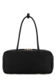 Черная кожаная сумка через плечо PRADA (1BB126VONO2DKV)