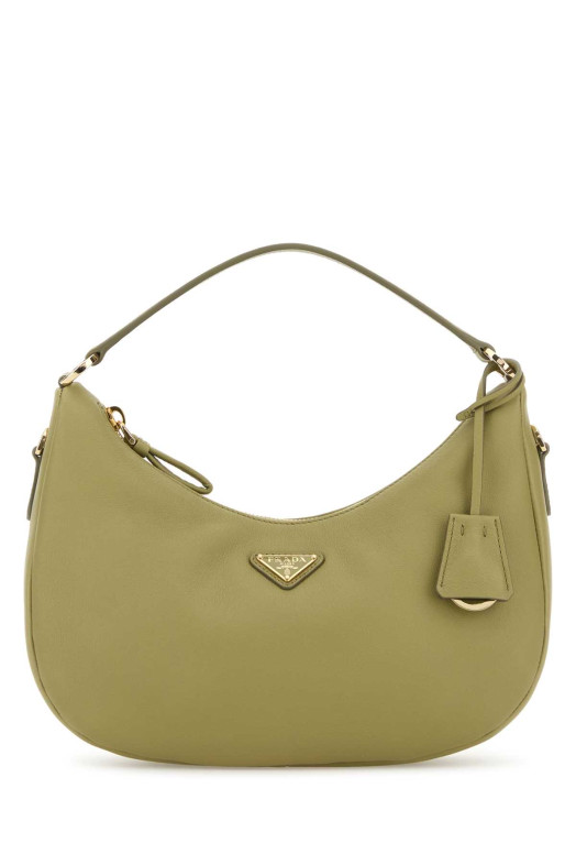 Sage green leather handbag PRADA (1BC2722CYS)