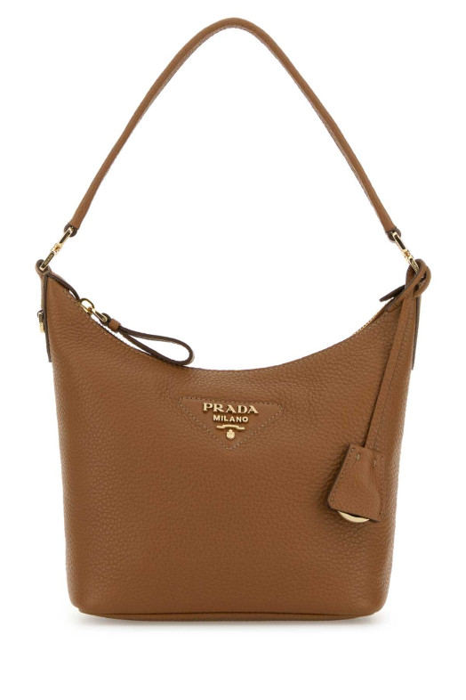 Сумка через плечо из кожи верблюда PRADA (1BC278VONO2DKV)