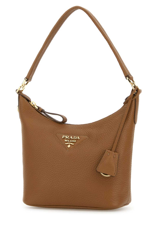 Сумка через плечо из кожи верблюда PRADA (1BC278VONO2DKV)