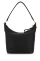 Черная кожаная сумка через плечо PRADA (1BC278VONO2DKV)