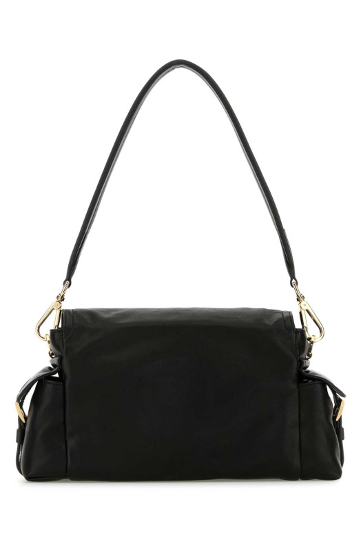 Black nappa leather Prada Explore shoulder bag Black PRADA (1BD394VNOO2DX8)