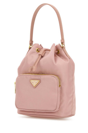 Рожева сумка-відро Re-Nylon Duet від PRADA (1BH038VUOPRV44)