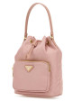 Pink Re-Nylon Duet bucket bag PRADA (1BH038VUOPRV44)
