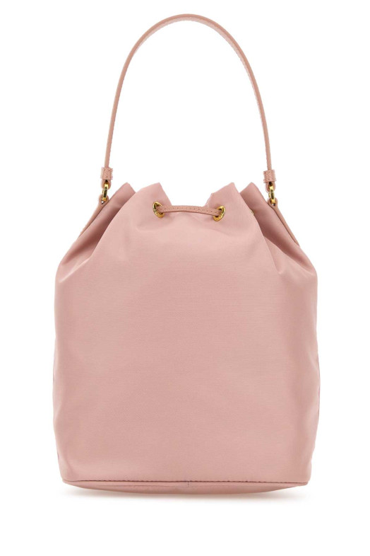 Pink Re-Nylon Duet bucket bag PRADA (1BH038VUOPRV44)