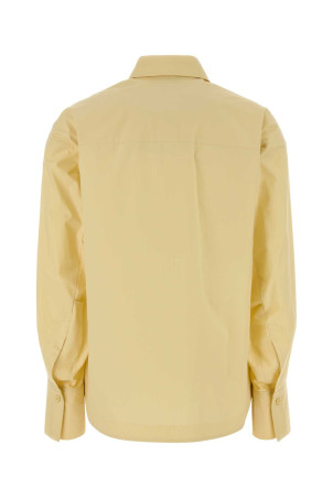 Pastel yellow poplin Diana shirt THE ATTICO (260WCH00014CCC052AA)