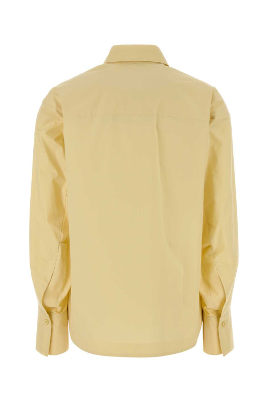 Pastel yellow poplin Diana shirt THE ATTICO (260WCH00014CCC052AA)