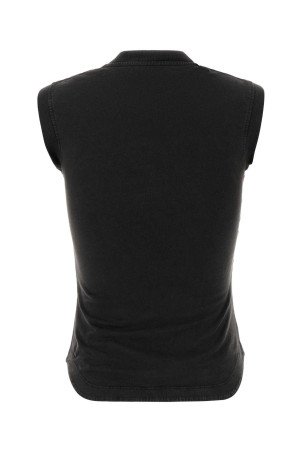 Dark brown cotton tank top THE ATTICO (260WCN00003JJJ025AA)
