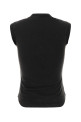 Dark brown cotton tank top THE ATTICO (260WCN00003JJJ025AA)