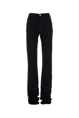 Black stretch denim jeans White THE ATTICO (260WCP00214DDS002AA)