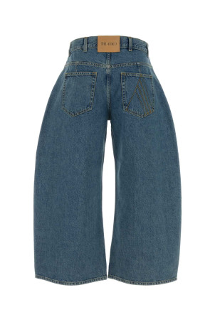 Denim wide-leg jeans THE ATTICO (260WCP00293DDD116AA)