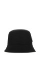Черная шляпа из ре-нейлона и габардина PRADA (2HC2812D0V)