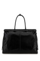 Большая сумка для покупок из черной кожи PRADA (2VG1282CYR)