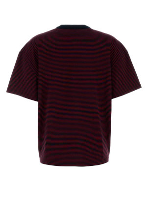 Embroidered cotton oversize t-shirt PRADA (3575BSOOO18V9)