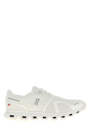 White mesh Cloud 6 sneakers White ON RUNNING (3MF10071200)