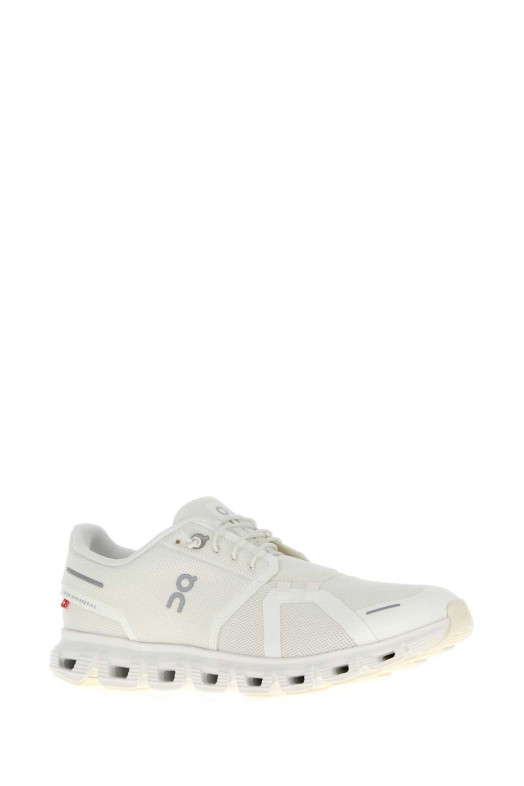 White mesh Cloud 6 sneakers White ON RUNNING (3MF10071200)