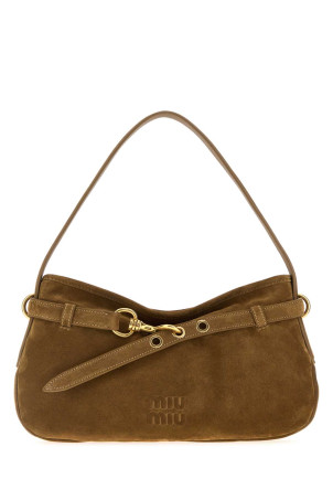Biscuit suede Avenue shoulder bag MIU MIU (5BC1822CSS)