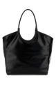 Черная кожаная сумка для покупок Black MIU MIU (5BG3212IEO)