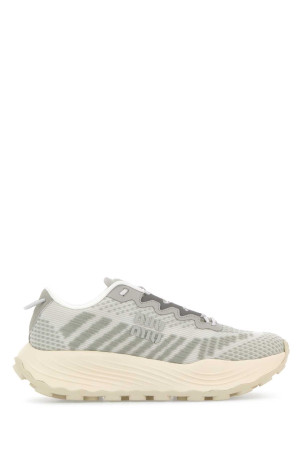 Two-tone fabric sneakers MIU MIU (5E480EF0503LED)