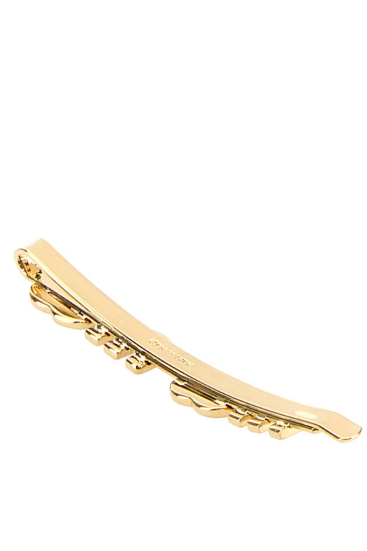 Gold metal hair clip MIU MIU (5IF1462F6T)