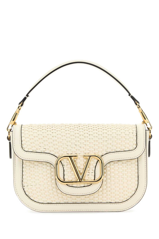 Ivory leather Alltime shoulder bag White VALENTINO GARAVANI (5W2B0N62IUG)