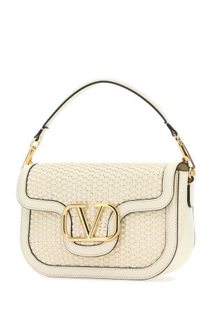 Ivory leather Alltime shoulder bag White VALENTINO GARAVANI (5W2B0N62IUG)