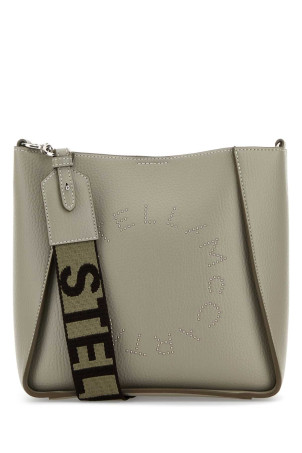Grey alter mat Stella Logo crossbody bag STELLA McCARTNEY (700073WP0234)