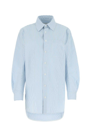 Embroidered cotton oversize shirt BOTTEGA VENETA (708853V2AQ0)