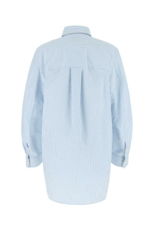Embroidered cotton oversize shirt BOTTEGA VENETA (708853V2AQ0)