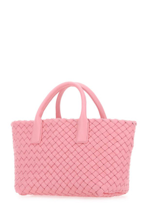 Pink leather mini Cabat handbag BOTTEGA VENETA (709464V1OW1)