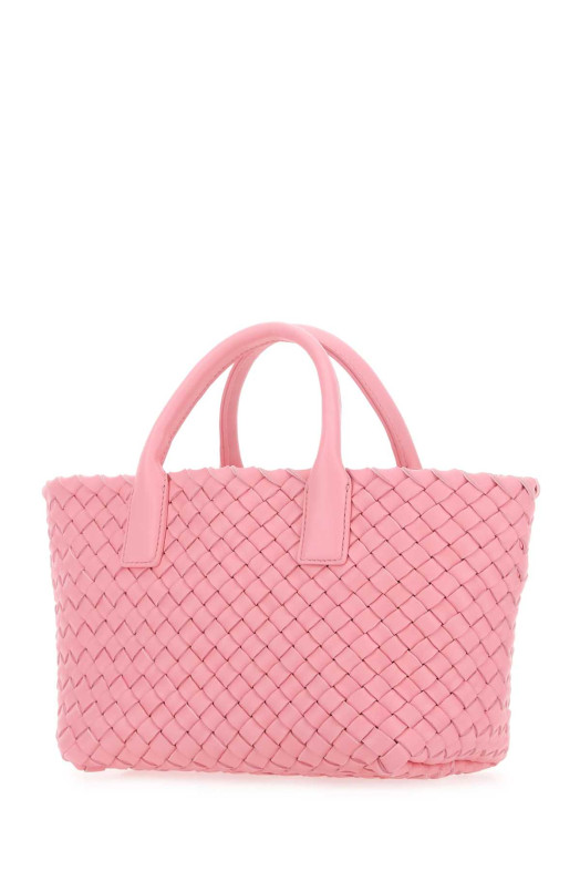 Pink leather mini Cabat handbag BOTTEGA VENETA (709464V1OW1)