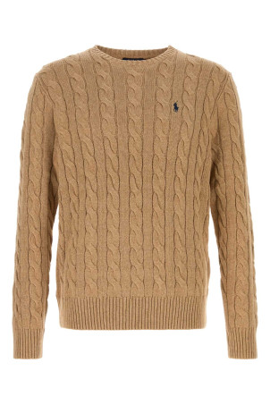 Camel cotton sweater POLO RALPH LAUREN (710775885)