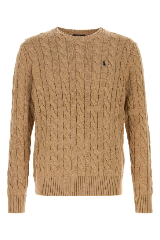 Camel cotton sweater POLO RALPH LAUREN (710775885)